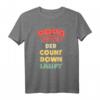 Herren Papa 2020 - Der Countdown läuft buntes Vater Geschenk T-Shirt zur Schwangerschaftsankündigung & Babyfreude