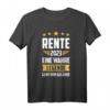 Bald im Ruhestand Geschenkidee 2023 - Lustiges Rentner T-Shirt für Kollegen, Väter und Opas zum Renteneintritt