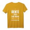 Bald im Ruhestand Geschenkidee 2023 - Lustiges Rentner T-Shirt für Kollegen, Väter und Opas zum Renteneintritt
