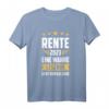 Bald im Ruhestand Geschenkidee 2023 - Lustiges Rentner T-Shirt für Kollegen, Väter und Opas zum Renteneintritt