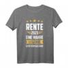 Bald im Ruhestand Geschenkidee 2023 - Lustiges Rentner T-Shirt für Kollegen, Väter und Opas zum Renteneintritt