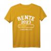 Rente 2023 Countdown läuft Ladebalken Rentner T-Shirt – Humorvolles Geschenk für Rentnerinnen und Rentner im Ruhestand