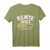 Rente 2023 Countdown läuft Ladebalken Rentner T-Shirt – Humorvolles Geschenk für Rentnerinnen und Rentner im Ruhestand