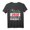 Rente 2020 Countdown läuft Geschenk - Lustiges Pension T-Shirt für den Ruhestand, Abschiedsgeschenk für Kollegen & Rentnerinnen 2020