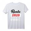 Rente 2020 Countdown läuft Geschenk - Lustiges Pension T-Shirt für den Ruhestand, Abschiedsgeschenk für Kollegen & Rentnerinnen 2020