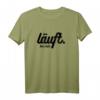 Lustiges T-Shirt mit Spruch 'läuft. bei mir' – Perfektes Geschenk für Freunde & Partykleidung mit positiver Einstellung