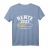 Rente 2022 Countdown läuft T-Shirt – Humorvolles Geschenk für Rentnerinnen und Rentner zum Ruhestand