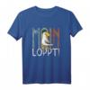 Moin Löppt Casual Nordsee Ostsee Möwe mit Hut T-Shirt – Lustiges Meeresmotiv für Nord- und Ostsee-Fans