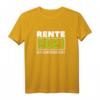 Rente 2021 Der Countdown Läuft - Lustiges Geschenk T-Shirt für den Ruhestand, Geburtstag oder Weihnachten