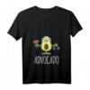 Avocado Jura ADVOCADO Student Jurist Anwalt T-Shirt mit V-Ausschnitt – Lustiges Geschenk für Jurastudenten, Veganer & Vegetarier