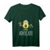 Avocado Jura ADVOCADO Student Jurist Anwalt T-Shirt mit V-Ausschnitt – Lustiges Geschenk für Jurastudenten, Veganer & Vegetarier