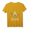 Avocado Jura ADVOCADO Student Jurist Anwalt T-Shirt mit V-Ausschnitt – Lustiges Geschenk für Jurastudenten, Veganer & Vegetarier