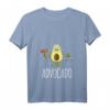 Avocado Jura ADVOCADO Student Jurist Anwalt T-Shirt mit V-Ausschnitt – Lustiges Geschenk für Jurastudenten, Veganer & Vegetarier