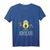 Avocado Jura ADVOCADO Student Jurist Anwalt T-Shirt mit V-Ausschnitt – Lustiges Geschenk für Jurastudenten, Veganer & Vegetarier