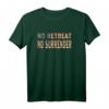 Patriotisches USA-Flagge T-Shirt – No Retreat No Surrender, ideal als Geschenk zum 4. Juli, Mutter-, Vatertag oder Geburtstag