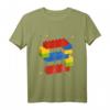 Kinder Building Blocks T-Shirt – Perfektes Geburtstagsgeschenk für 9-Jährige Jungen und Mädchen mit Baustein-Design