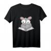 Lustige Leseratte Buch Lesen Cartoon Bücherfreunde Geschenk T-Shirt – Perfektes Geschenk für Bücherliebhaber, Leseratten & Bücherfans