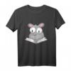 Lustige Leseratte Buch Lesen Cartoon Bücherfreunde Geschenk T-Shirt – Perfektes Geschenk für Bücherliebhaber, Leseratten & Bücherfans