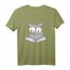 Lustige Leseratte Buch Lesen Cartoon Bücherfreunde Geschenk T-Shirt – Perfektes Geschenk für Bücherliebhaber, Leseratten & Bücherfans