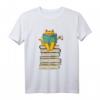 Lese-Katze – Lustiges Buch- und Teeliebhaber Geschenk T-Shirt für Katzen- und Buchliebhaber