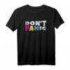 Pan Pride LGBTQ Dont Panic Pansexual T-Shirt - Support & Celebrate LGBTQ Equality at Pride Events