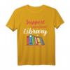 Unterstützt lokale Büchereien T-Shirt - Lese Shirt für Buchliebhaber, Bibliotheksfans & Literaturfreunde als Geschenk