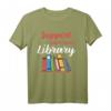 Unterstützt lokale Büchereien T-Shirt - Lese Shirt für Buchliebhaber, Bibliotheksfans & Literaturfreunde als Geschenk