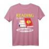 Lesen ist meine Supermacht T-Shirt – Lustiges Buchliebhaber Design, perfektes Geschenk für Schüler, Studenten, Lehrer & Bücherwürmer