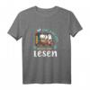 Die Tut Nix Die Will Nur Bücher Lesen - Lustiges Lesekatzen T-Shirt für Buchliebhaber, Leseratten & Literaturfans zu Geburtstag & Weihnachten