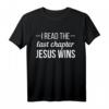 Jesus Bibel Glaube Gott Christ Kirche Lesen T-Shirt – Religiöses Shirt für Christen, Kirche & Glaubensbotschaft