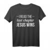 Jesus Bibel Glaube Gott Christ Kirche Lesen T-Shirt – Religiöses Shirt für Christen, Kirche & Glaubensbotschaft