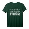 Jesus Bibel Glaube Gott Christ Kirche Lesen T-Shirt – Religiöses Shirt für Christen, Kirche & Glaubensbotschaft