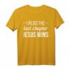 Jesus Bibel Glaube Gott Christ Kirche Lesen T-Shirt – Religiöses Shirt für Christen, Kirche & Glaubensbotschaft
