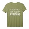 Jesus Bibel Glaube Gott Christ Kirche Lesen T-Shirt – Religiöses Shirt für Christen, Kirche & Glaubensbotschaft