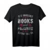 HapMonkey Pyjama-Party Leser Bücherwurm T-Shirt – Perfektes Geschenk für Bücherliebhaber, Bibliothekare & Literaturfans