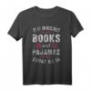 HapMonkey Pyjama-Party Leser Bücherwurm T-Shirt – Perfektes Geschenk für Bücherliebhaber, Bibliothekare & Literaturfans