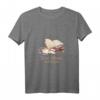 Damen Lesen Bücherliebhaber T-Shirt mit V-Ausschnitt – Retro Motiv für Bücherwürmer und Kaffeeliebhaber, bequem und stilvoll