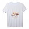 Damen Lesen Bücherliebhaber T-Shirt mit V-Ausschnitt – Retro Motiv für Bücherwürmer und Kaffeeliebhaber, bequem und stilvoll