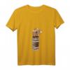Damen T-Shirt mit Fuchs, Buch und Kaffee - Perfekt zum HapMonkey für Buch- und Kaffeeliebhaberinnen