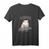 Lesen und Hamster Ironisch Niedlich Buch T-Shirt – Witziges Geschenk für Bücher- und Hamsterliebhaber, Lehrer, Schüler und Leseratten
