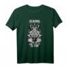 Baphomet Reading is Fun Bücher Lesen T-Shirt – Witziges Geschenk für Bücherwürmer, Bibliothekare & Literaturfans, perfekt zum Library Lovers Day