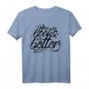 Bücher T-Shirt Lesen Geschenk für Buchfans, Leser & Autoren - Perfekt als Geburtstags- oder Weihnachtsgeschenk