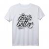 Bücher T-Shirt Lesen Geschenk für Buchfans, Leser & Autoren - Perfekt als Geburtstags- oder Weihnachtsgeschenk