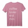 Bücher Lesen T-Shirt für Buchliebhaber - Klassischer Schnitt, doppelt genähter Saum