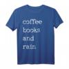 Bücher Lesen T-Shirt für Buchliebhaber - Klassischer Schnitt, doppelt genähter Saum
