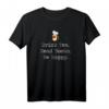 Drink Tea, Read Books, Be Happy | Für Leser T-Shirt - Bequemes Buchliebhaber-Shirt mit motivierendem Spruch