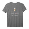 Drink Tea, Read Books, Be Happy | Für Leser T-Shirt - Bequemes Buchliebhaber-Shirt mit motivierendem Spruch