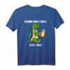 Schildkröte und Buch lesen Spruch T-Shirt – Lustiges Design für Schildkröten- und Bücherliebhaber, perfekt für Schildkrötenmama & Papa