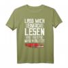Lass Mich Einfach Lesen Leseratte Bücherwurm Literatur Buch T-Shirt – Lustiges Geschenk für Buchfans, Studenten, Lehrer & Literaturliebhaber