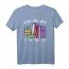 Books Only Work If You Read Them Leseratte Bücher T-Shirt – Lustiges Geschenk für Bücherfans, Studenten & Literaturliebhaber